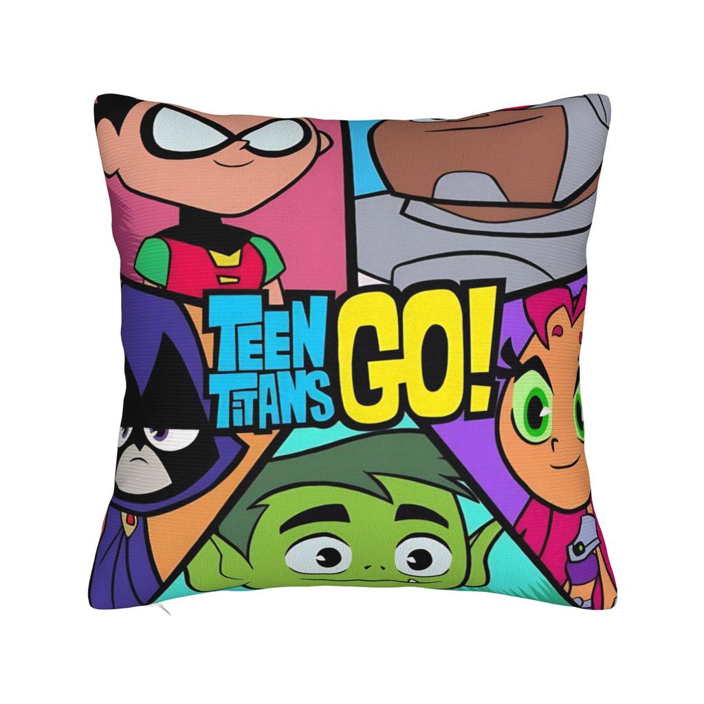 Подушки с принтом Подушки Teen Titans Go Beast Boy Постельное белье Чехол для подушки Декор Подушка для дивана Чехол Разные размеры