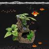 Decorative Aquarium Artificial Plants Simulation Underwater Grass Sunken Wood  Landscaping