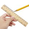 Supplies Stationery Teacher Student 15/20/30cm Straight Rulers Wooden Rulers Drawing Rulers Rulers