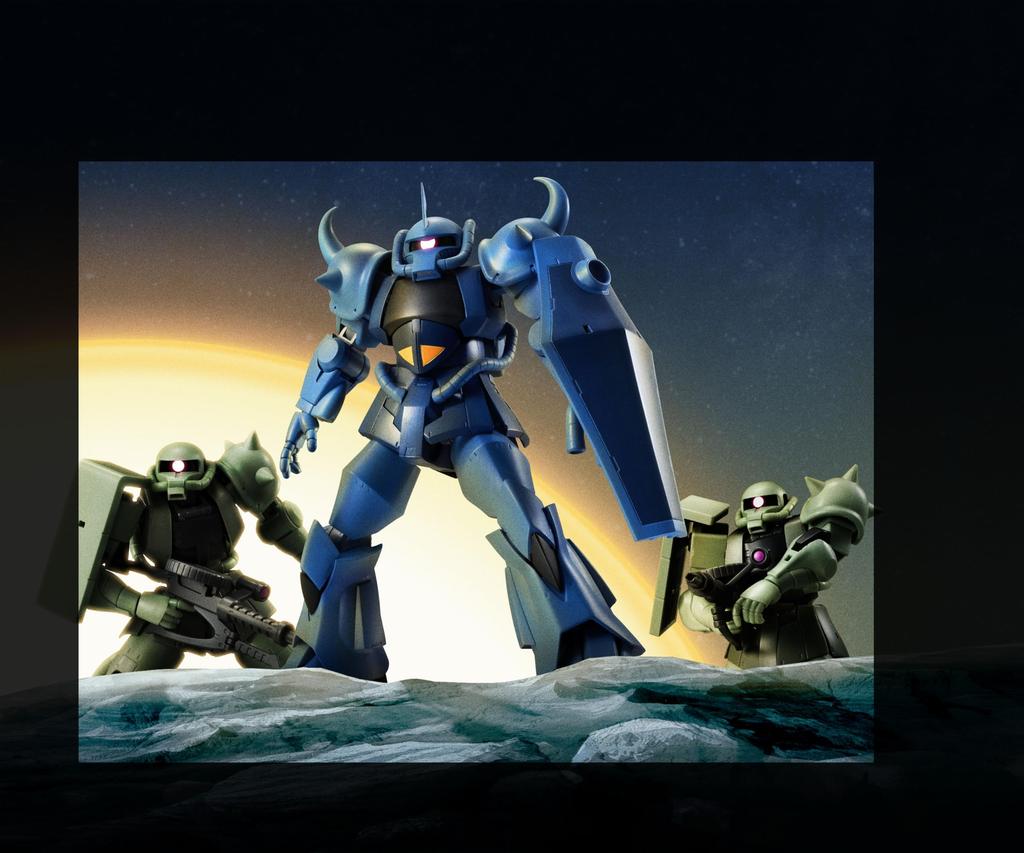 TAMASHII NATIONS ROBOT Spirits Mobile Suit Gundam MS-07B Gouf Ver. A.N.I.M.E. (Resale Version) Approx. 125mm PVC&ABS Painted Movable Figure