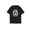 Li Ning X Star Wars Collaboration Sports Fashion Series Printed Loose Round Neck Short Sleeve T-Shirt Men Tops Black AHSP737-1
