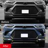 Для Toyota Grand Highlander 2023-2025 ABS Хром Накладка на противотуманную фару спереди 2 шт. Автоаксессуары