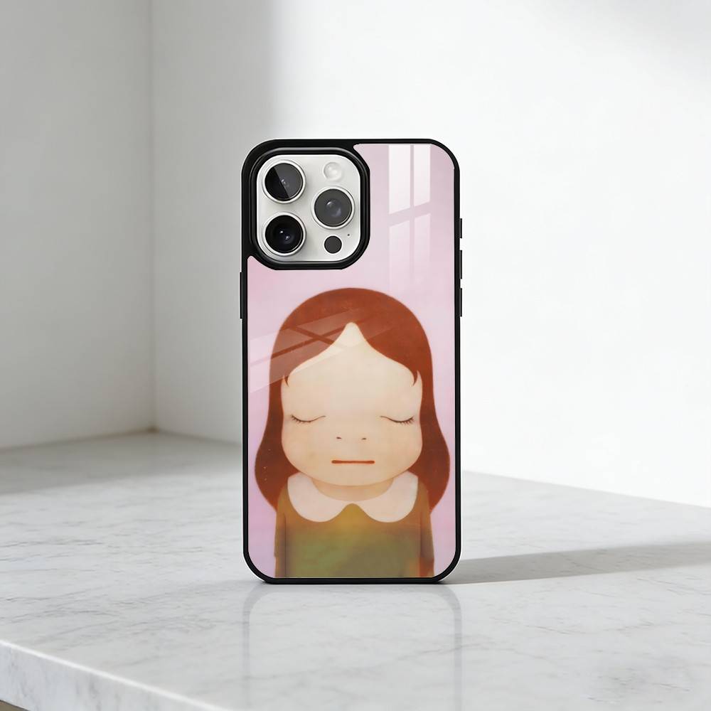 Cute Drawing Art Y-Yoshitomo N-Nara-a Phone Case For iPhone17,16,15,14,13 Plus,Pro Max Magnetic For Magsafe Wireless Charging