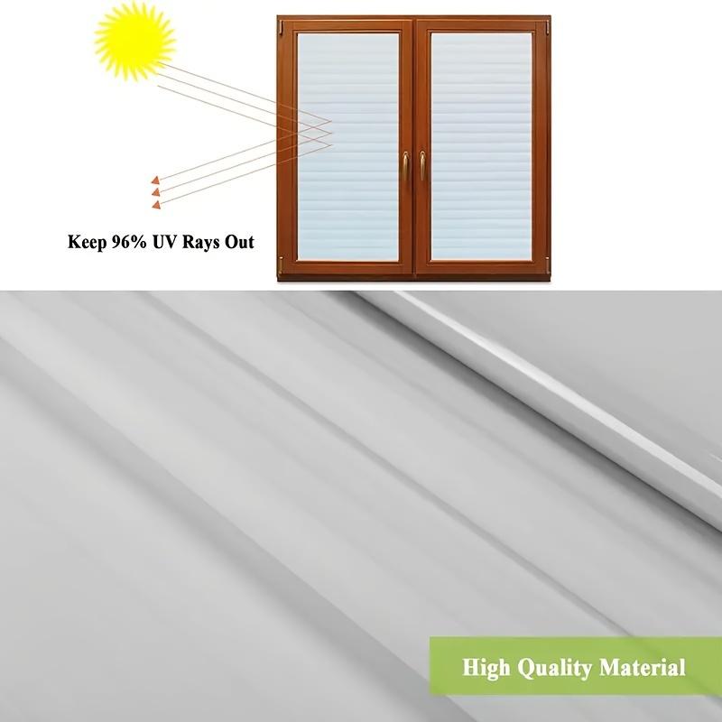 1 рулонная штора декоративная пленка для окон, съемная пленка для защиты от ультрафиолета, подходит для ванной комнаты, домашнего офиса