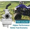 Комплект карбюратора FVRITO PZ20 для Tao Tao Coolster 125 куб.см 110 куб.см 90 куб.см 70 куб.см 50 куб.см Kazuma Baja Китайский квадроцикл ATV 4-колесный SunL NST Roketa Loncin Lifan XR80