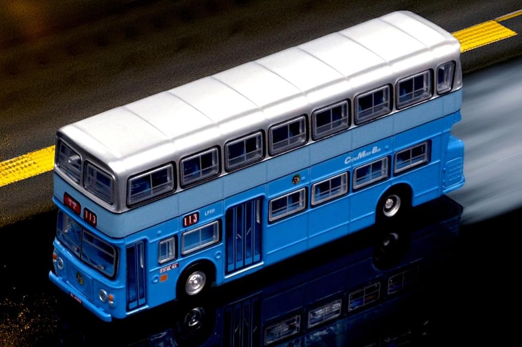 Tiny City Scale Diecast Model Daimler Fleetline CMB Alexander Bus 1/110 Car (113) Double-Decker (BL4959)