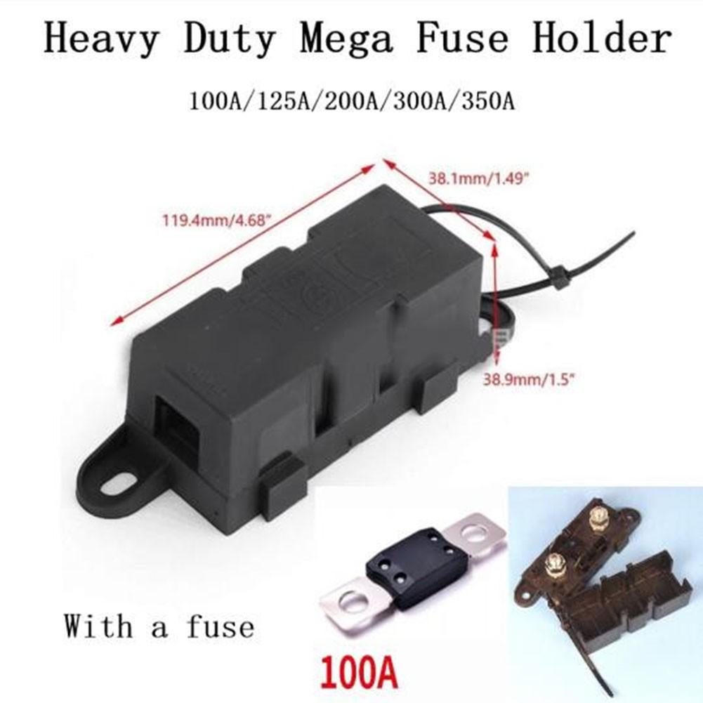 Car Super Fuse Holder M8 Thread Securely Installed Studs