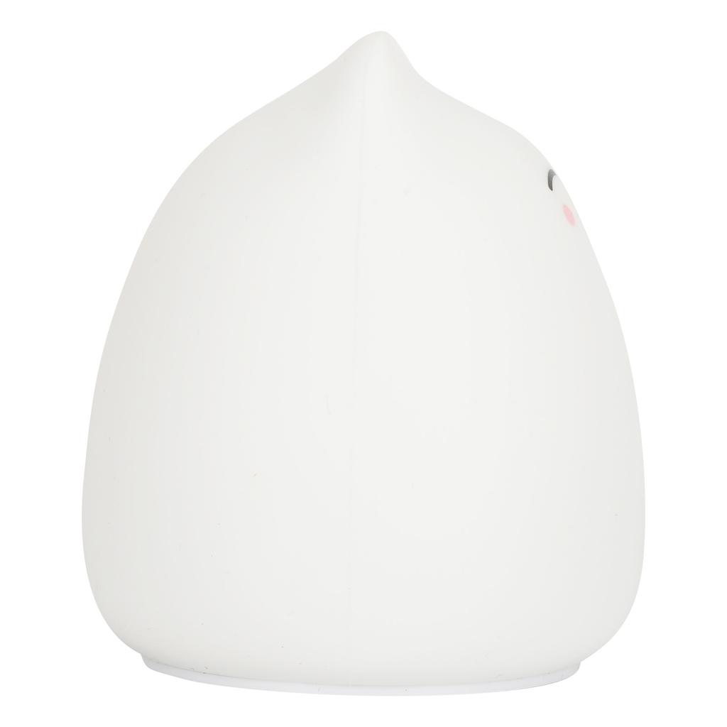 Table Lamp Mini Silicone Lighting Light Children Bedroom Night 7‑Color LED Eye Protection