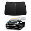 Toyota Aqua MX Series Windshield Sunshade with UV No Suction Cups Light Blocking and Summer UV Easy Installation and Interior Includes Storage