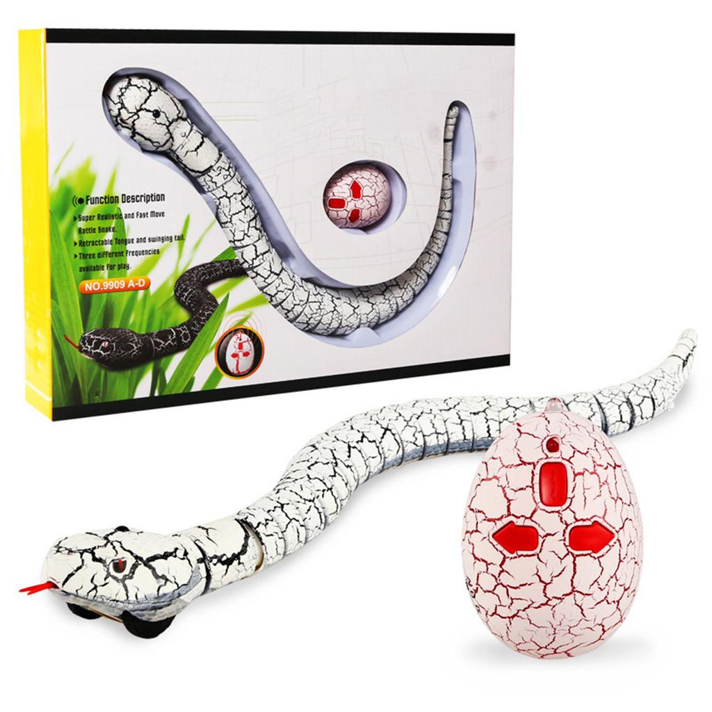 16 Inches Realistic Remote Control RC Snake Toy With Shaped Infrared Contro