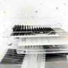 Professional Private Label 0.02 Silk/mink Lashes Supplies Eyelash Extension Matte Black Mink Individual Premium Cashmere Lashes
