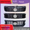 Совместимая черная маска передней решетки радиатора для моделей Passat 2011-2021