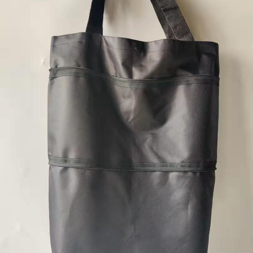 Складная полиэстеровая тележка для покупок на колесах - Портативная сумка-тележка