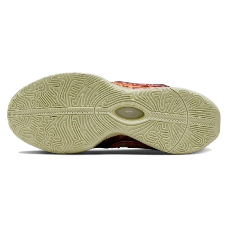 Nike Мужские кроссовки LeBron 21 Queen Conch Red Ember-Glow Elemental-Gold FN0708-800