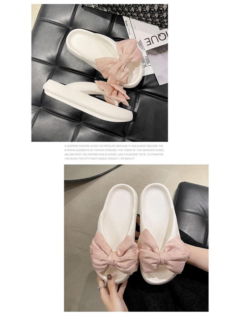 Women's Thick-Soled Non-Slip Summer Flip-Flops: Fashionable Outdoor Sandals & Indoor Slippers