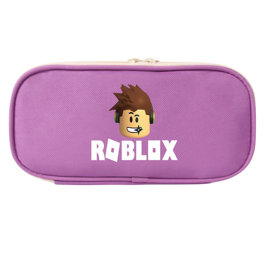 Холщовый пенал Roblox на молнии для студентов и коллекционеров