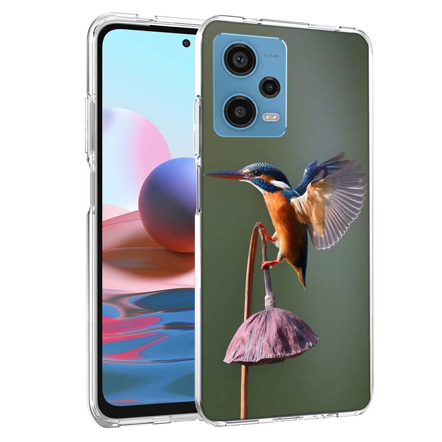 Hummingbird Phone Case For Redmi Note 13 12 14 15 Pro Plus 13R 11 11T 11E 11S 10 Pro 10S 9 9S Cover Cell Clear TPU Capa Cases Sh