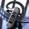 Bluetooth-наушники с креплением на ухо, светодиодным дисплеем и HD-микрофоном