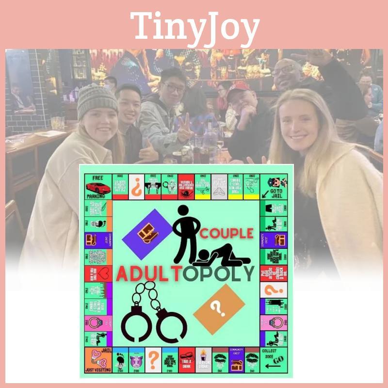 Романтическая взрослая пара Ночная доска для веселого опыта свидания