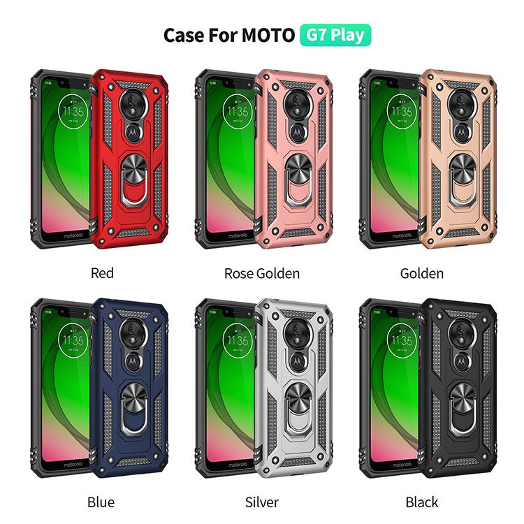 Противоударный бронированный чехол для Motorola Moto G7 G6 E6 Plus P40 Power E5 Play One zoom Pro action Z4 Защитная магнитная накладка для телефона