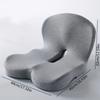 Integrated Cushion Backrest Cushion Memory Foam Cushion and Lumbar Pillow Set, Suitable for Offices, Cars and Families