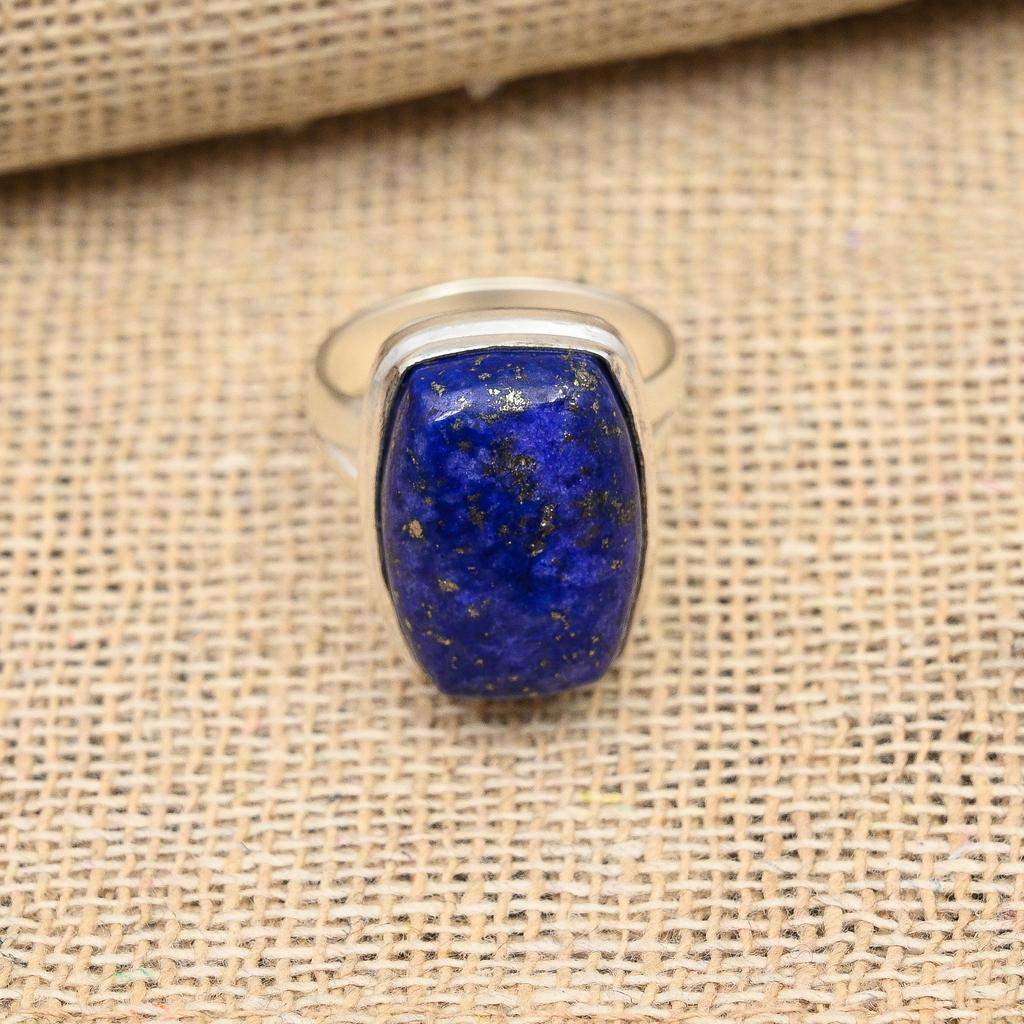 Ювелирные изделия из стерлингового серебра 925 пробы с лазуритом и драгоценным камнем ручной работы на День Благодарения