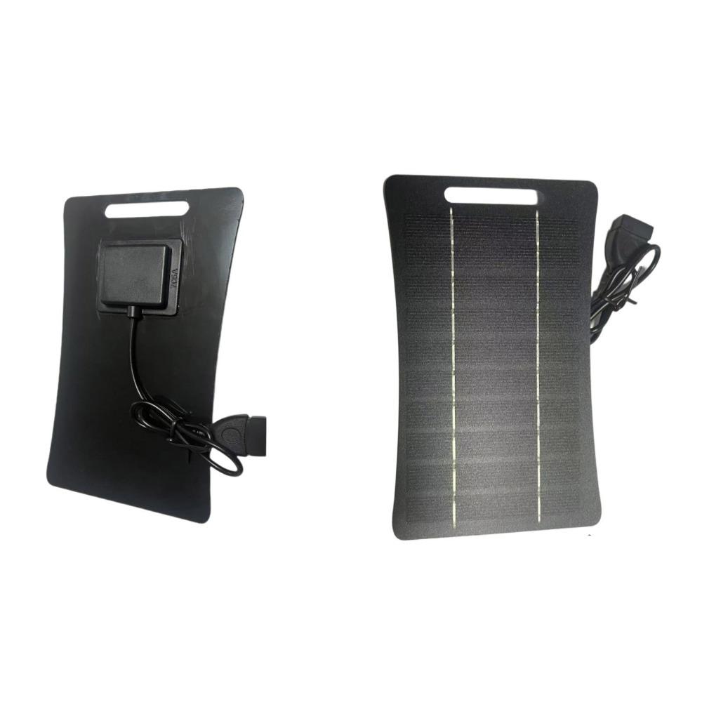 with USB Output USB Solar Charger Panel 5V 2W Portable Solar System Outdoor Charging