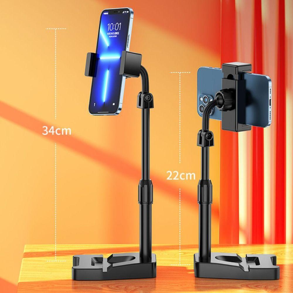 New 360° Rotating Phone Stand Adjustable Retractable Phone Holder Portable Desk Stand