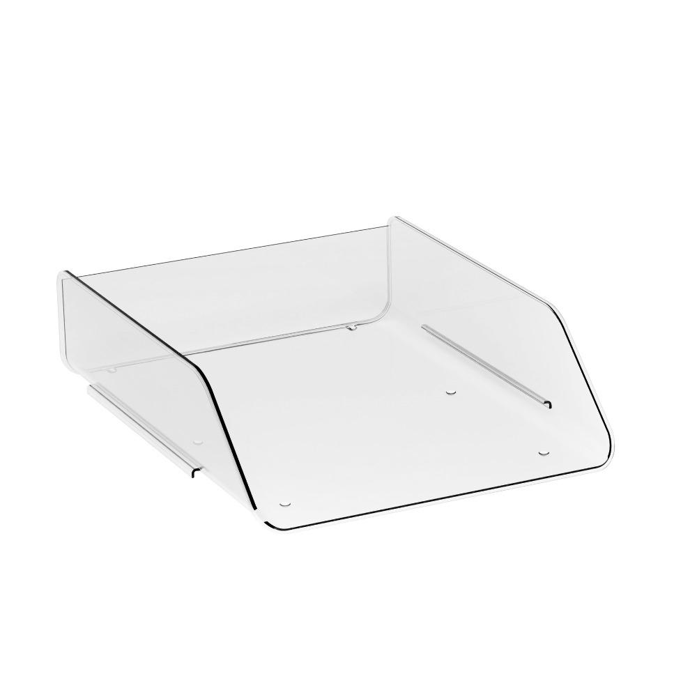 Прозрачный органайзер для документов формата А4, большая вместимость, коробка-держатель для бумаги для дома и офиса