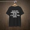 Funny Pronouns T-Shirt | Let Me She/them Tiddies