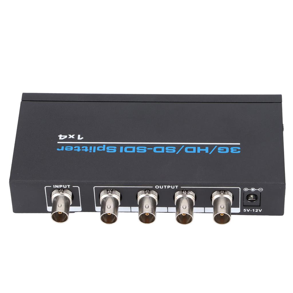 S114 SDI 1 вход 4 выхода сплиттер цифровой SDI распределитель поддерживает SDSDI HDSDI 3GSDI до 1320 футов