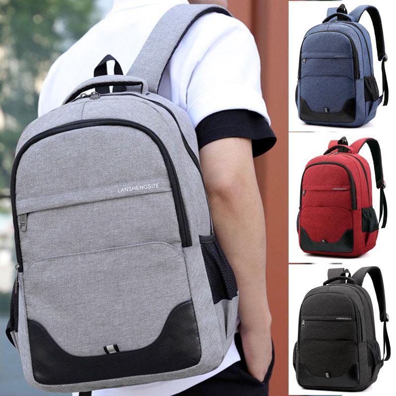 Oxford Student Backpacks Teenage Boys Girls Large Capacity Laptop Shoulder Multifunction Bag