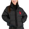MLB Down Jacket Short Unisex Black 3FDJH0126-50BKS