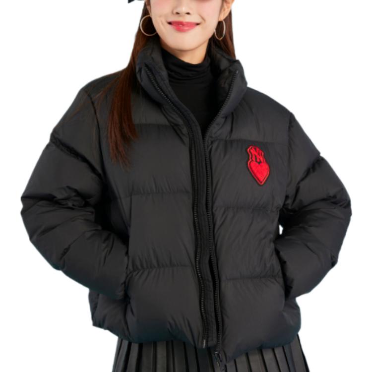 MLB Down Jacket Short Unisex Black 3FDJH0126-50BKS