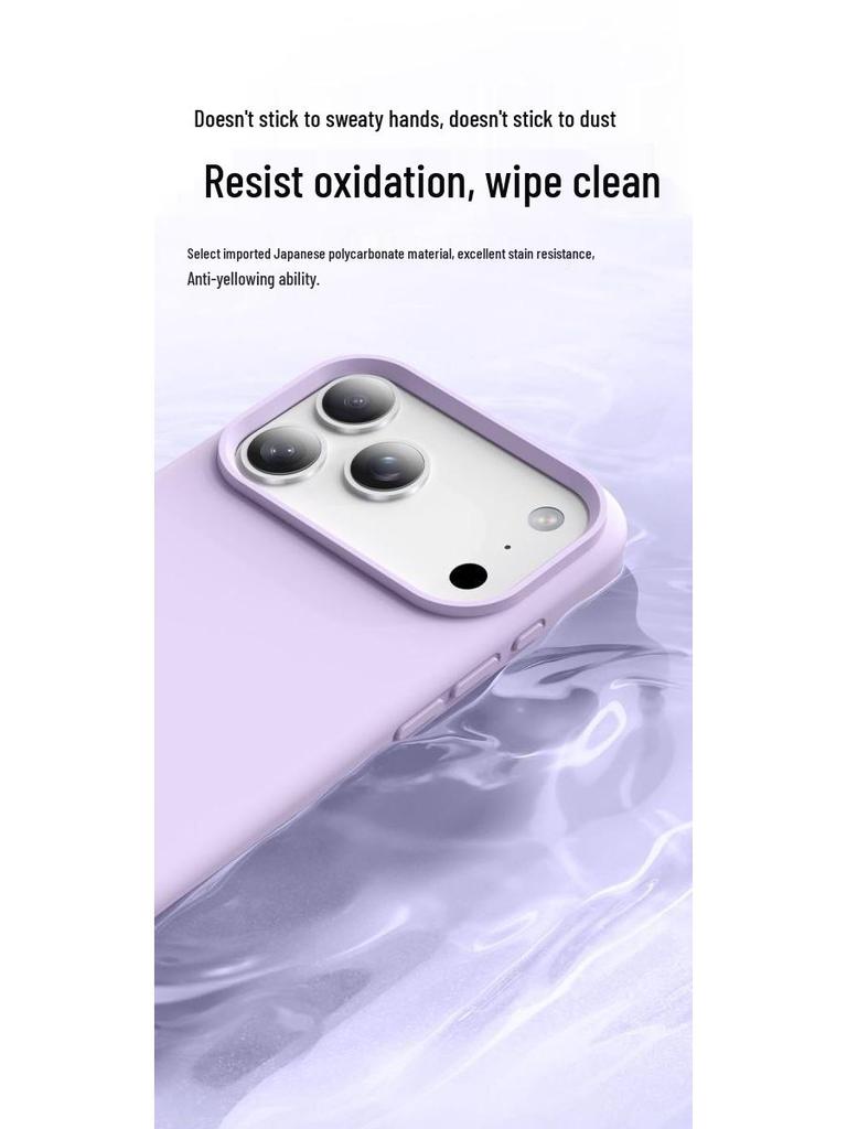 Магнитный чехол из жидкого силикона для iPhone 16 Pro Max – Полное покрытие, Новый дизайн с большим отверстием