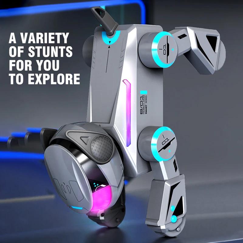 Нетоксичный Робот-Собака на Радиоуправлении Программируемый Умный Интерактивный Роботизированный Питомец с Bluetooth Музыкой Танцующие Собаки Игрушки Для Детей Детские Подарки