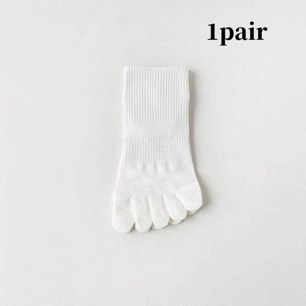 1 Pair Cotton Toe Socks with Separate Fingers Low Cut Ankle Socks Soft Women's Socks  Summer