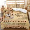 Letter Duvet Cover Set Love Vows Letter To Lover Letter Twin Bedding Set Couple Gift Lover Queen King Size Polyester Quilt Cover