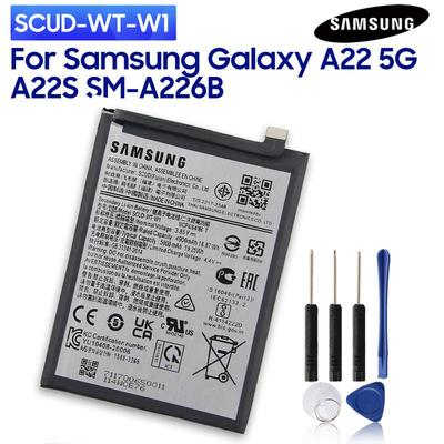 Оригинальная сменная батарея SCUD-WT-W1 для Samsung Galaxy A22 5G A22S SM-A226B перезаряжаемая батарея для телефона 5000 мАч