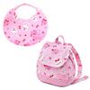 COLORFUL CANDY STYLE Baby Backpack and Bib Neck Set of 2 (with Strap) (Happy Bunny) B8009600-BTR