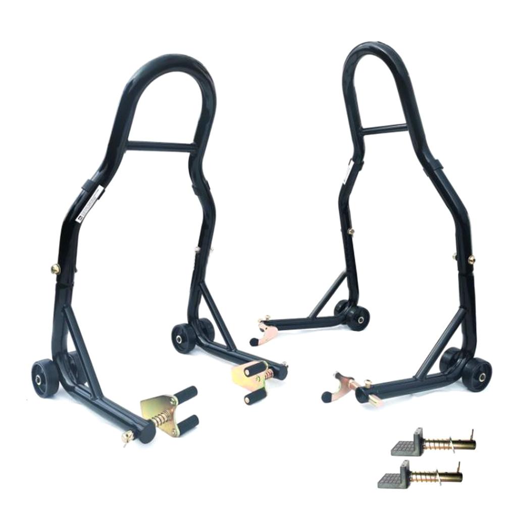 Мотоциклы Подставки для велосипедов Подставка для рамы колеса Подъемный рычаг Крюки для штатива U-образный крюк Адаптер для вилки