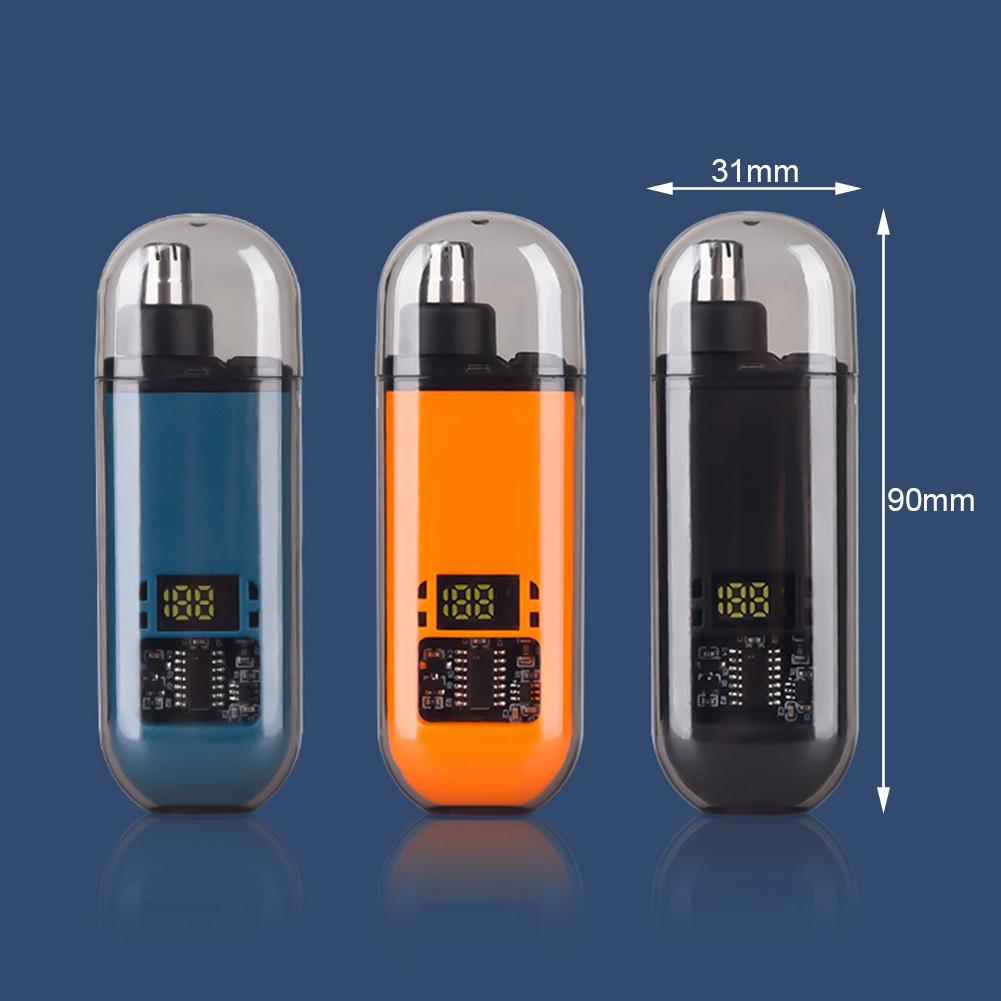 Электрический триммер-клиппер для носа 2 в 1, перезаряжаемый, многокинетический, для бритья, унисекс, автоматический, моющийся, приборы для личной гигиены