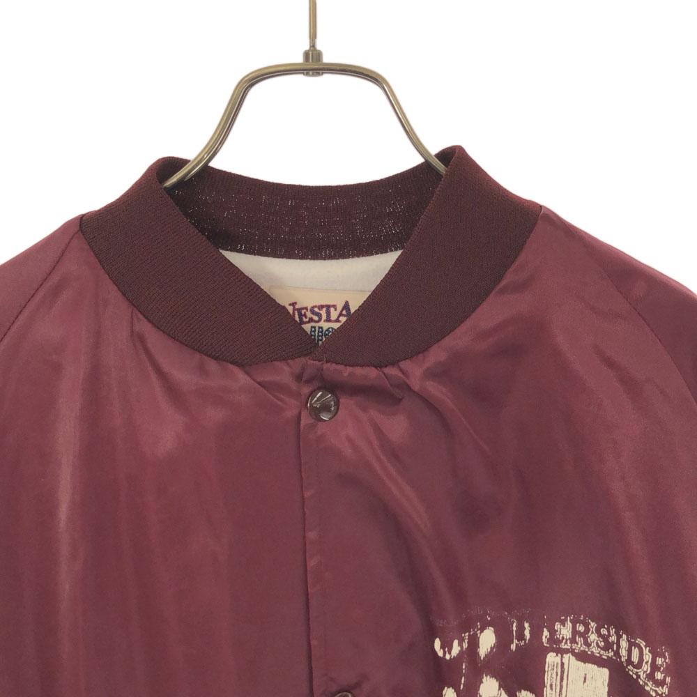 WESTARK 90-е Сделано в США Принт Нейлоновый Стажан XL Фиолетовая Куртка Пожилой Мужской Б/У