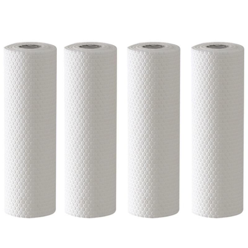 Одноразовые кухонные салфетки Lazy Rags: Безворсовые, Влагопоглощающие, Удаляющие масло, Неприлипающие, Легко очищаемые губки для мытья посуды