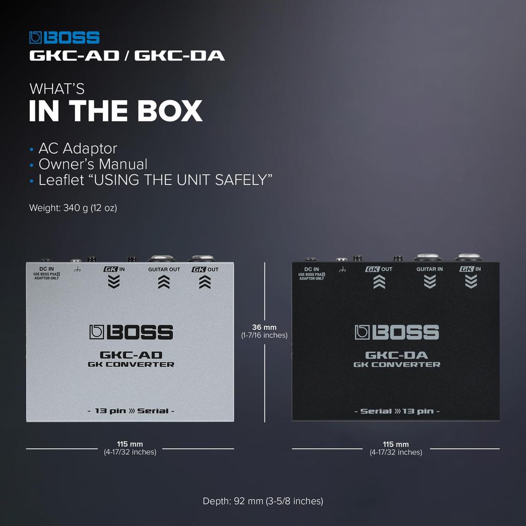 GK Converter Converter BOSS BOSS/GKC-DA