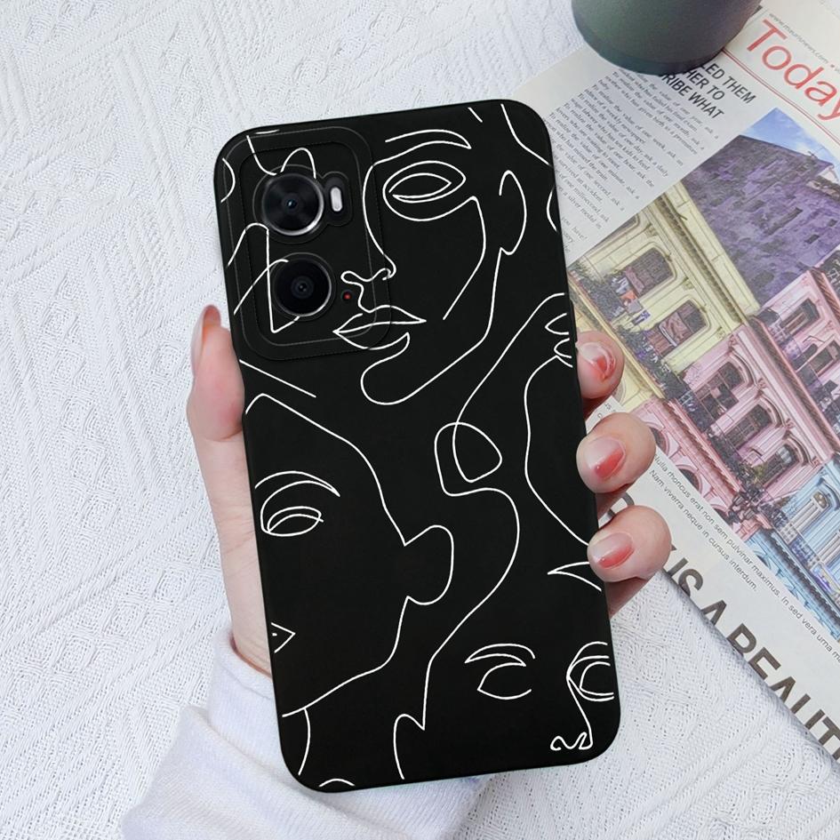 Чехол для телефона для OPPO A91 A83 A76 A73 A96 A94 A93 A75 A78, модный противоударный корпус, матовый мягкий силиконовый бампер, черный, белый цвет для OPPO, чехол для телефона, бампер