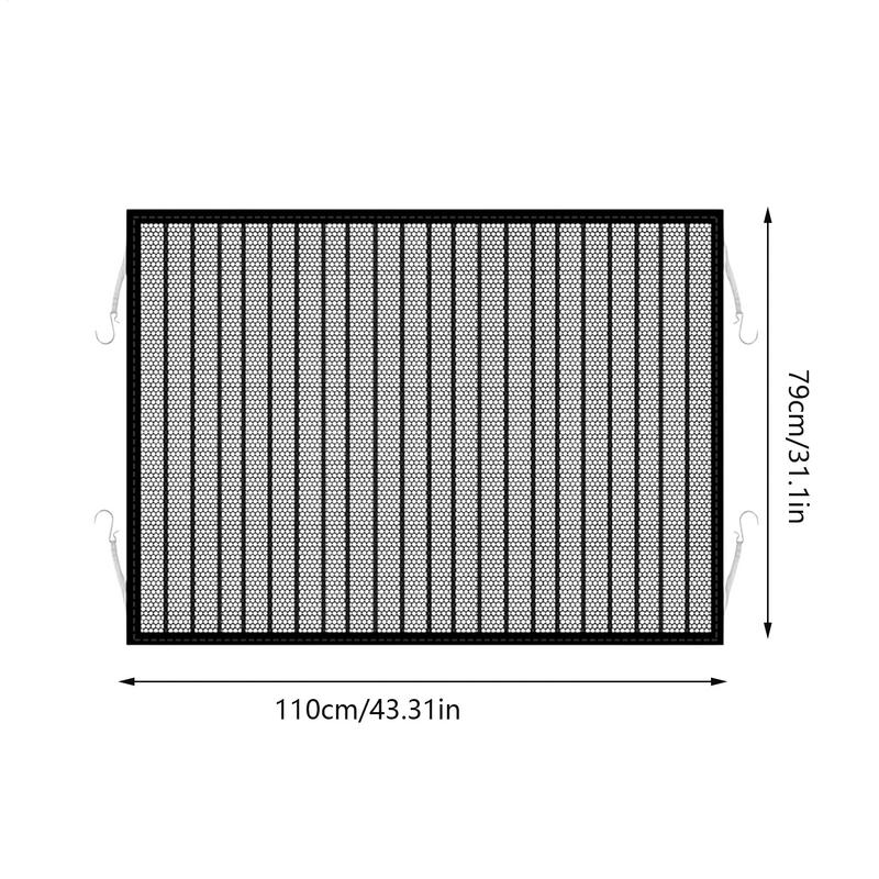 Car Engine Grill Filtering Mesh For Auto Front Vehicle Radiator Filtering Net For Sedan RV Preventing Stones Dirt And Leaves