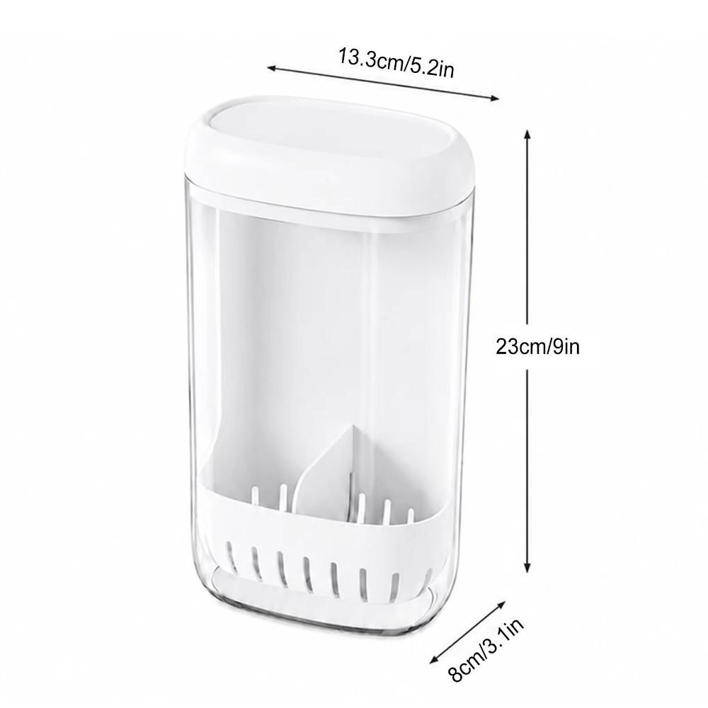 Upright Produce Saver Container Preservation Herb Lettuce Keeper Kitchen Storage