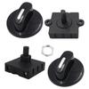 4 Position Rotary Switch Fan Speed Selector Knob Plastic Heavy Duty Governor for Cooling and Heating Devices