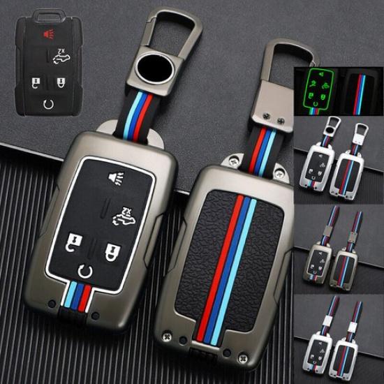 Zinc Alloy Car Key Case Cover For Chevrolet Silverado Colorado Suburban For GMC